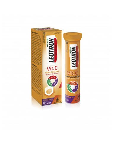 LEOTRON VITAMINA C 18 COMP EFERV