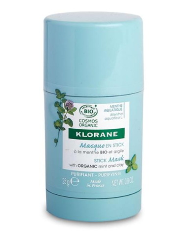 KLORANE MASCARILLA MENTA BIO Y ARCILLA STICK 25