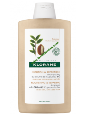 KLORANE CHAMPU CUPUACU BIO 400 ML