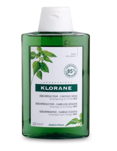 KLORANE CHAMPU ORTIGA BLANCA 200 ML