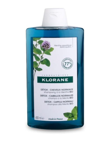 KLORANE CHAMPU MENTA BIO 400 ML