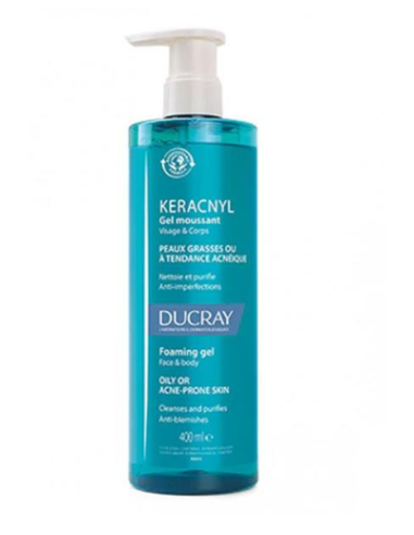DUCRAY KERACNYL GEL LIMPIADOR 400 ML