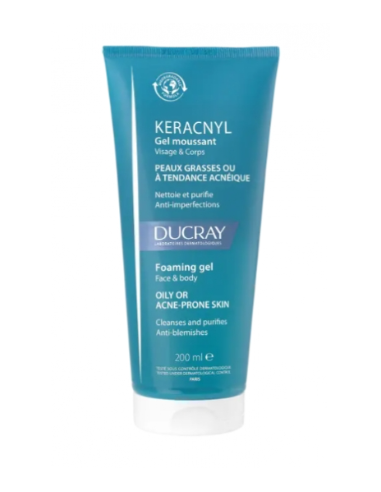 DUCRAY KERACNYL GEL LIMPIADOR 200 ML