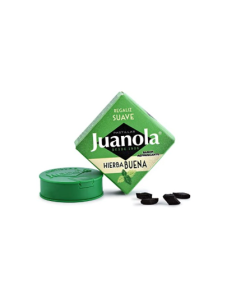 JUANOLA PASTILLAS HIERBABUENA VERDE 5,4 G CAJA P