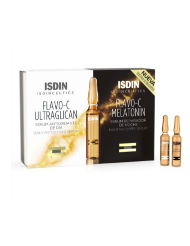ISDINCEUTICS FLAVO-C MELATONIN 2 ML 30 AMP