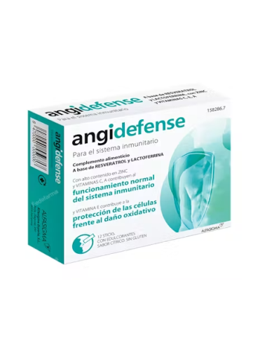 ANGIDEFENSE 12 STICKS BUCODISPERSABLES 1,8 G SAB