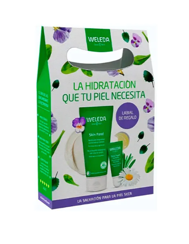 WELEDA PACK SKIN FOOD 75ML + LABIAL