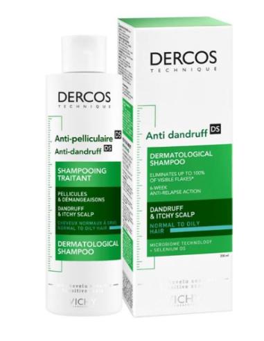 VICHY CHAMPU CASPA GRASO 400ML