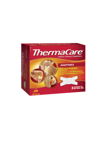 THERMACARE ADAPTABLE 3 PARCHES