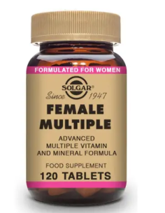 SOLGAR FEMALE MULTIPLE 120 COMP