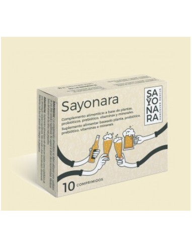 SAYONARA 10 COMPRIMIDOS