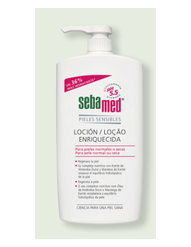 SEBAMED LOCION ENRIQUECIDA 1 ENVASE 400 ML