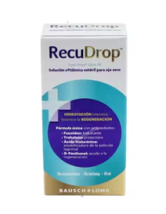 RECUDROP SOLUCION OFTALMICA PARA OJO SECO 10 ML
