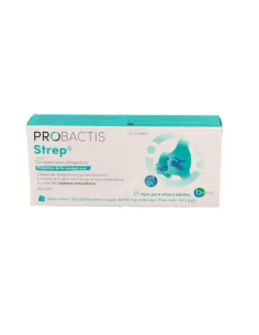 PROBACTIS STREP FRESA 30 PASTILLAS CHUPA
