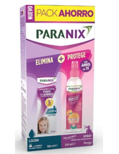 PARANIX ELIMINA PIOJOS Y LIENDRES + ARBOL DE TE