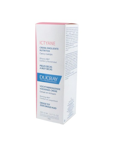DUCRAY ICTYANE CREMA SEQUEDAD CORPORAL 200 ML