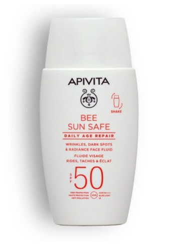 APIVITA SUN SAFE 50+ DAILY AGE REPAIR 50 ML