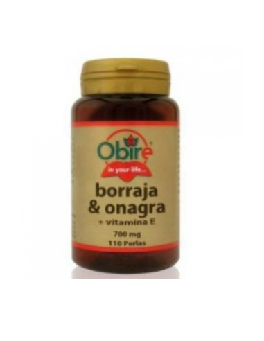 OBIRE BORRAJA Y ONAGRA 700MG. 110PERLAS