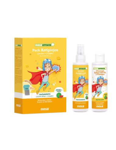 NOSA CHAMPU + LOCION ANTIPIOJOS 1 ENVASE 150 ML