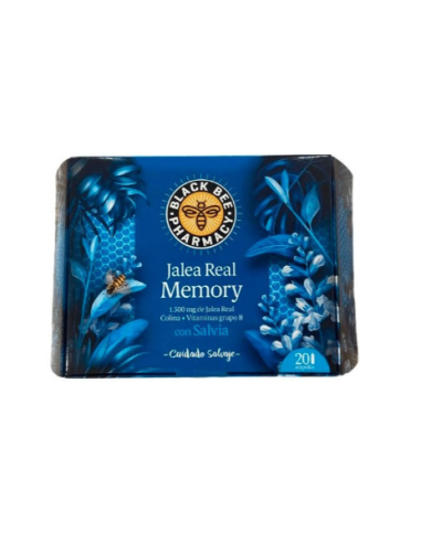 BLACK BEE PHARMACY JALEA MEMORY 20 VIALES 10 ML