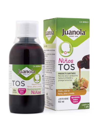 JUANOLA TOS JARABE NIÑOS 1 BOTELLA 150 ML