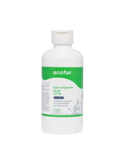 AGUA OXIGENADA ACOFAR 5% 1 FRASCO 250 ML