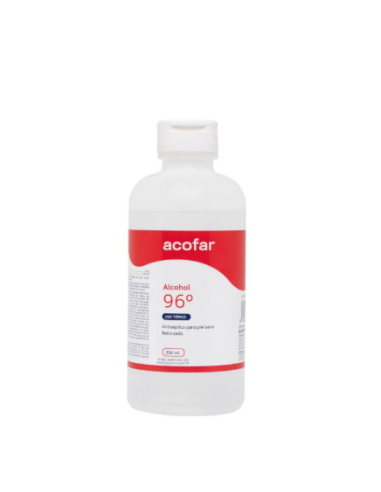 ALCOHOL 96º ACOFAR 1 FRASCO 250 ML