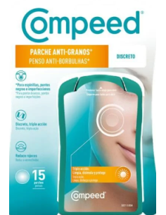 COMPEED PARCHE ANTI-GRANOS DISCRETO TRIPLE ACCIO