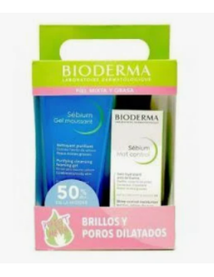 BIODERMA PACK SEBIUM GEL MOUSSANT + MAT CONTROL