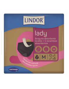 BRAGA INCONTINENCIA LAVABLE LADY LINDOR T.M RECA