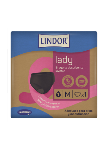 BRAGA INCONTINENCIA LAVABLE LADY LINDOR T.M