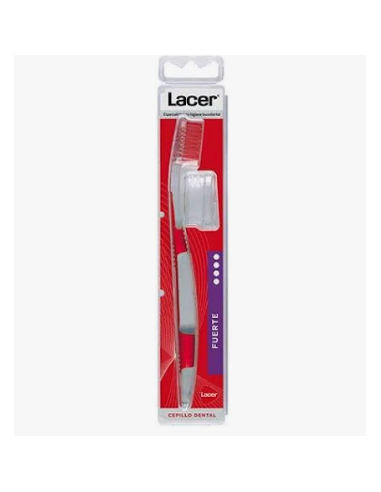 CEPILLO DENTAL ADULTO LACER FUERTE 1 UNIDAD