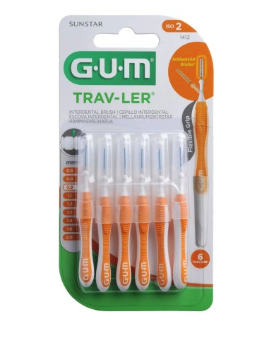 CEPILLO INTERDENTAL VIAJE GUM 1412 TRAV-LER ULTR