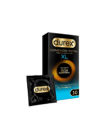 DUREX CONEXION TOTAL XL 10 PRESERVATIVOS