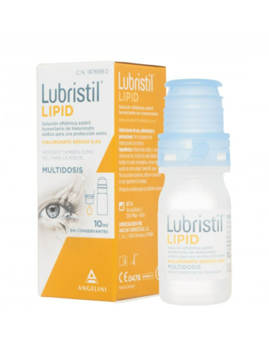 LUBRISTIL LIPID SOLUCION OFTALMICA HUMECTANTE 10
