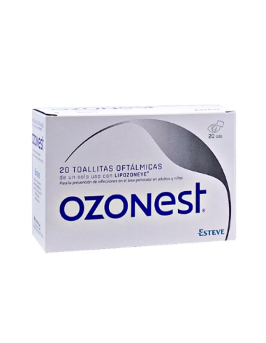 OZONEST TOALLITAS OFTALMICAS 20 UN