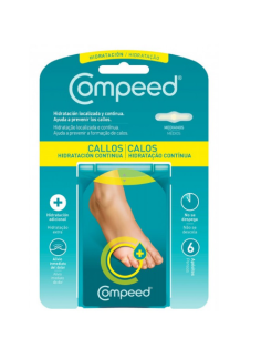 COMPEED CALLOS HIDRATACION CONTINUA 6 UNIDADES