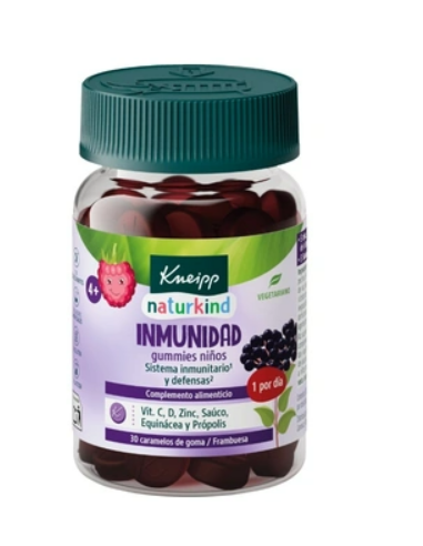 KNEIPP GUMMIES NIÑOS IMMUNIDAD 30 CARAMELOS DE G
