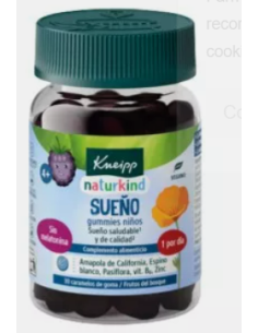 KNEIPP GUMMIES NIÑOS SUEÑO 30 CARAMELOS DE GOMA