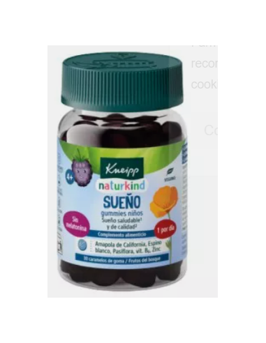 KNEIPP GUMMIES NIÑOS SUEÑO 30 CARAMELOS DE GOMA