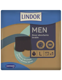 LINDOR CALZONCILLO INCONTINENCIA LAVABLE MEN T.L