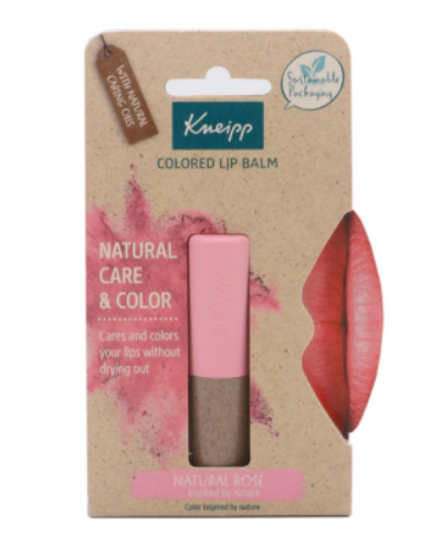 KNEIPP BALSAMO LABIAL CON COLOR NATURAL ROSA