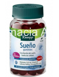 KNEIPP SUEÑO 60 GUMMIES SABOR FRUTOS DEL BOSQUE