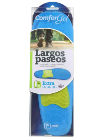 PLANTILLAS COMFORGEL LARGOS PASEOS 2 T.L