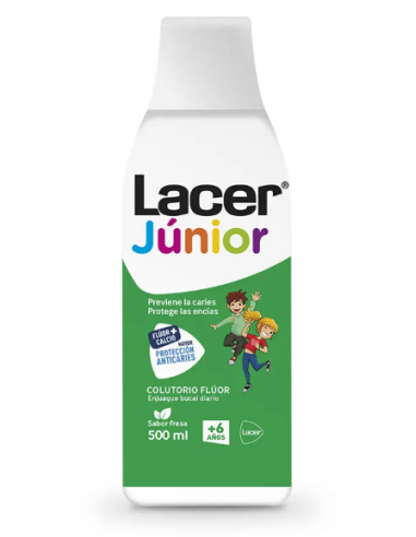 LACER COLUTORIO FLUOR DIARIO 0,05 % MENTA 500 ML