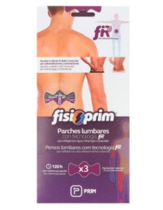 FISIOPRIM PARCHES LUMBARES 3 PARCHES