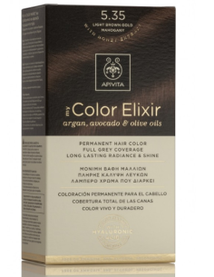 APIVITA TINTE 5.35 CASTAÑO CLARO DORADO CAOBA