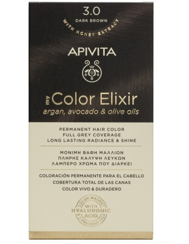 APIVITA TINTE  3.0 CASTAÑO OSCURO
