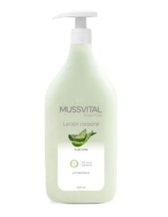 MUSSVITAL BODY MILK ALOE VERA+VIT.E  400 ML
