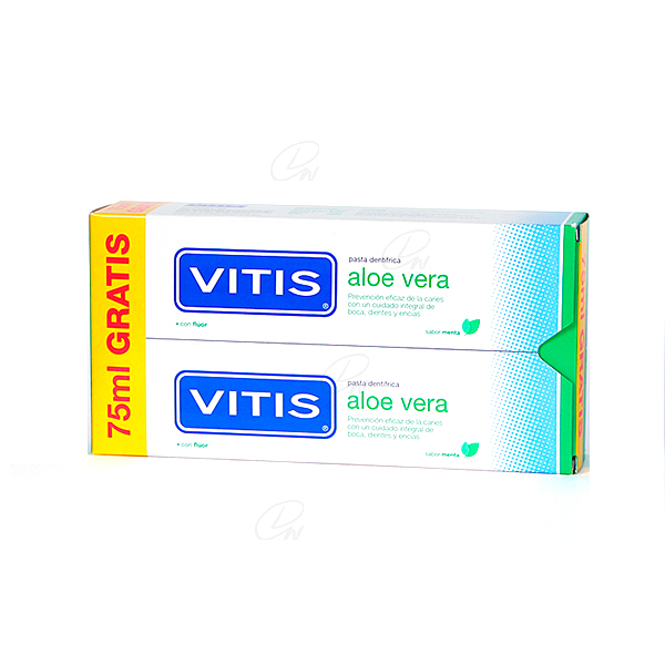 VITIS ALOE VERA PASTA DENTIFRICA 150 ML 2 U